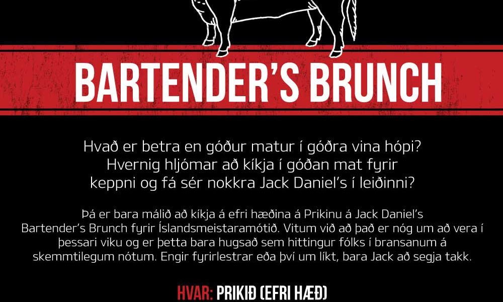 Jack Daniel‘s Bartender‘s Brunch