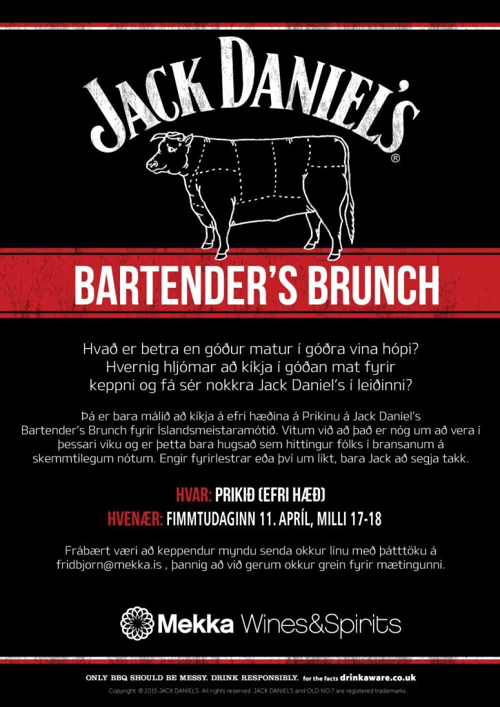 Jack Daniel‘s Bartender‘s Brunch