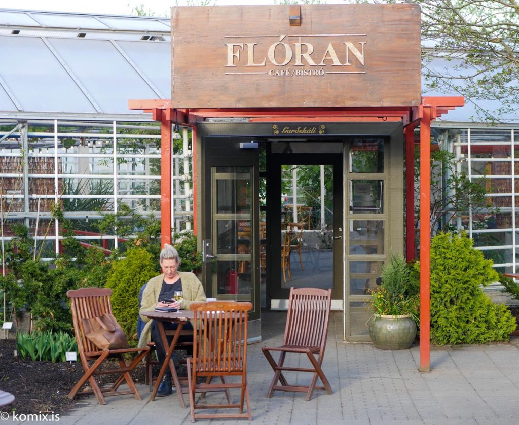 Cafe Flóra í Grasagarðinum