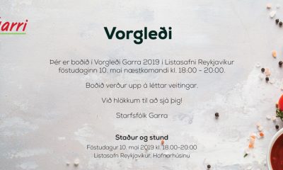 Vorgleði Garra 10. maí 2019