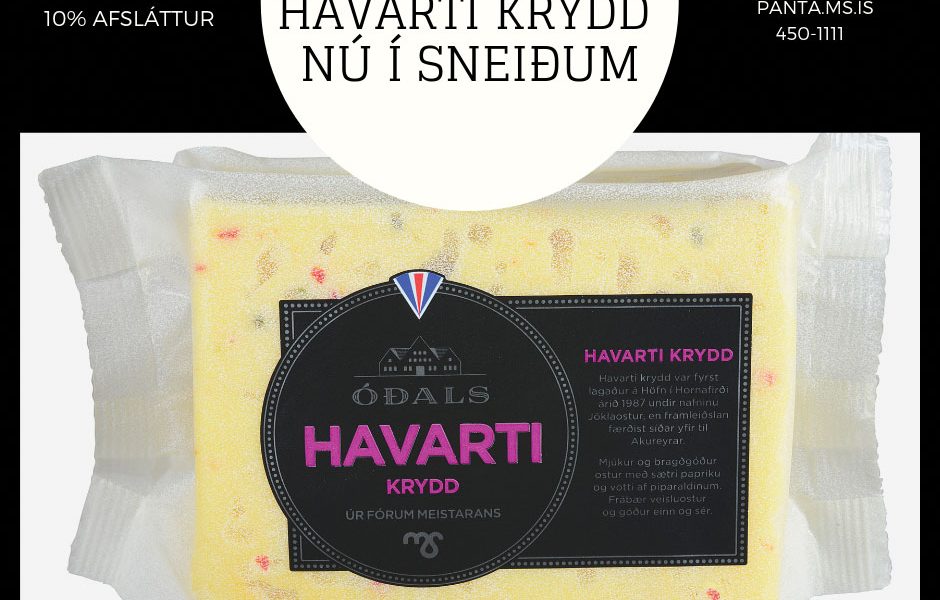 Óðals Havarti krydd