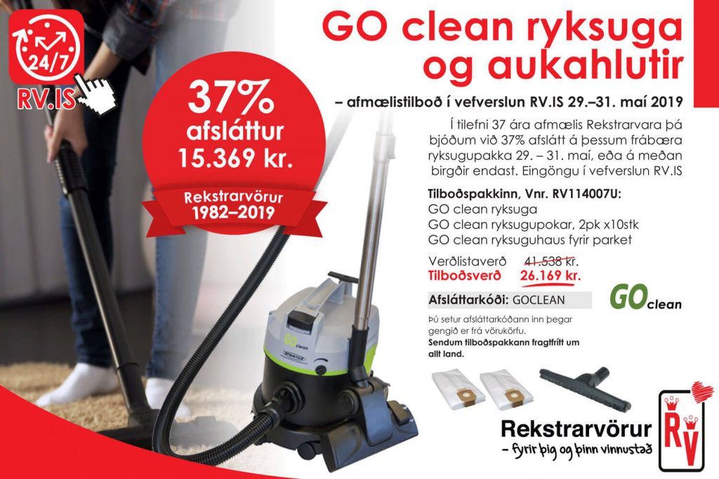 Glæsilegt afmælistilboð í vefverslun RV.IS