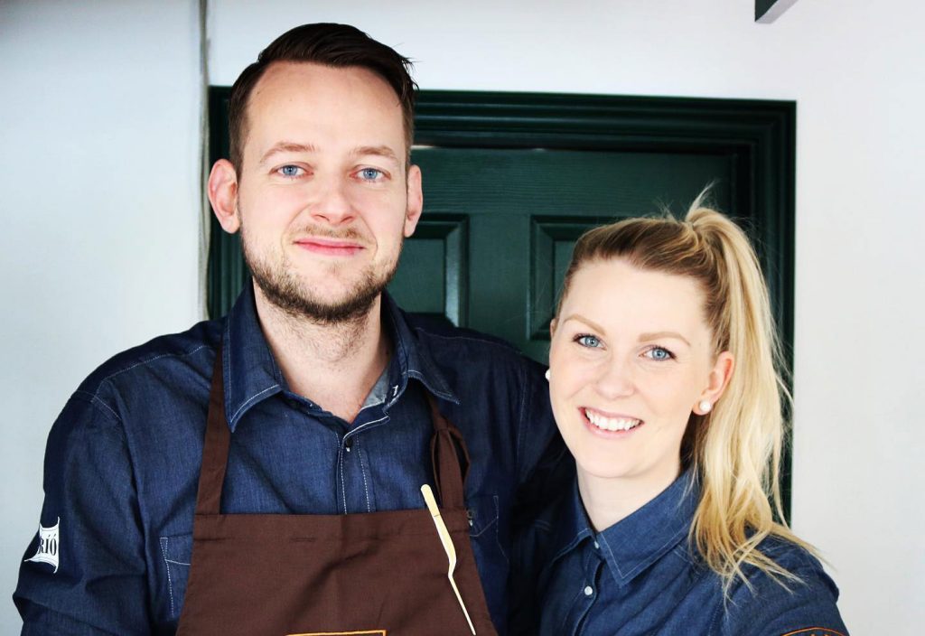 Nielsen restaurant á Egilsstöðum - Kári Þorsteinsson og Sólveig Edda Bjarnadóttir