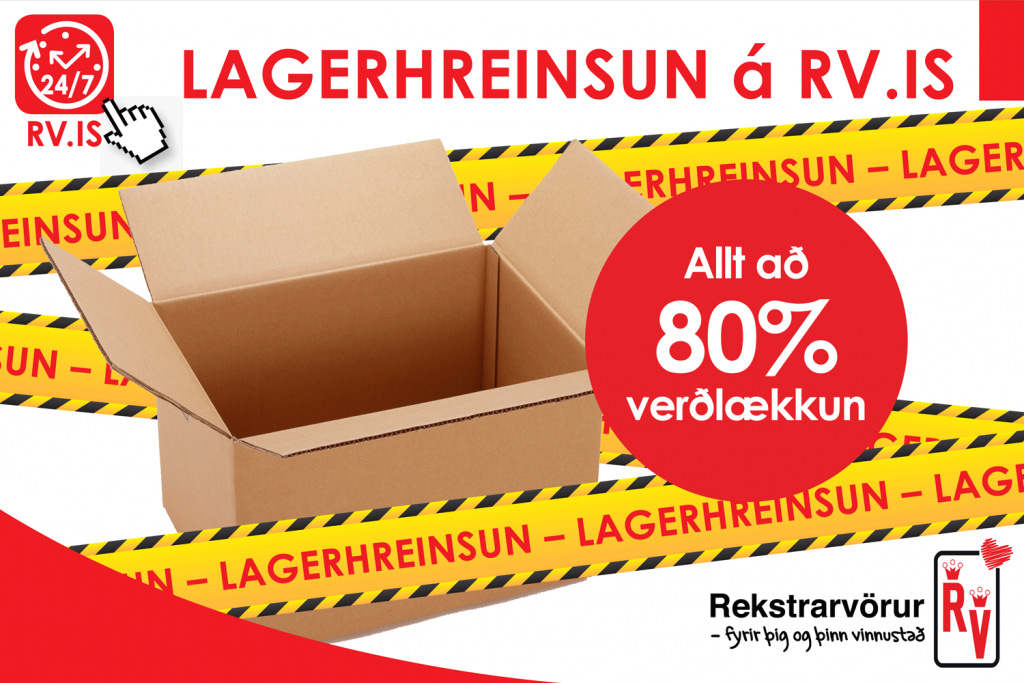 Rekstrarvörur - Lagerhreinsunartilboð