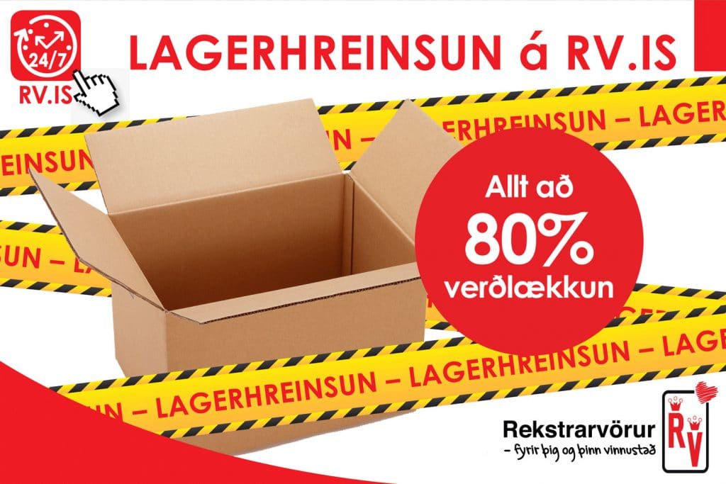 Rekstrarvörur - Lagerhreinsun