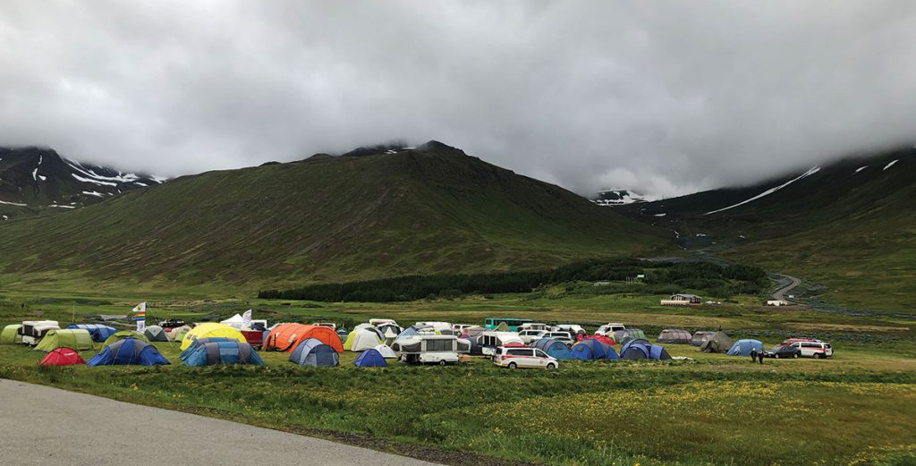 Um 300 unglingar og umsjónarmenn af öllu landinu komu saman á landsmóti unglingadeilda Landsbjargar á Siglufirði