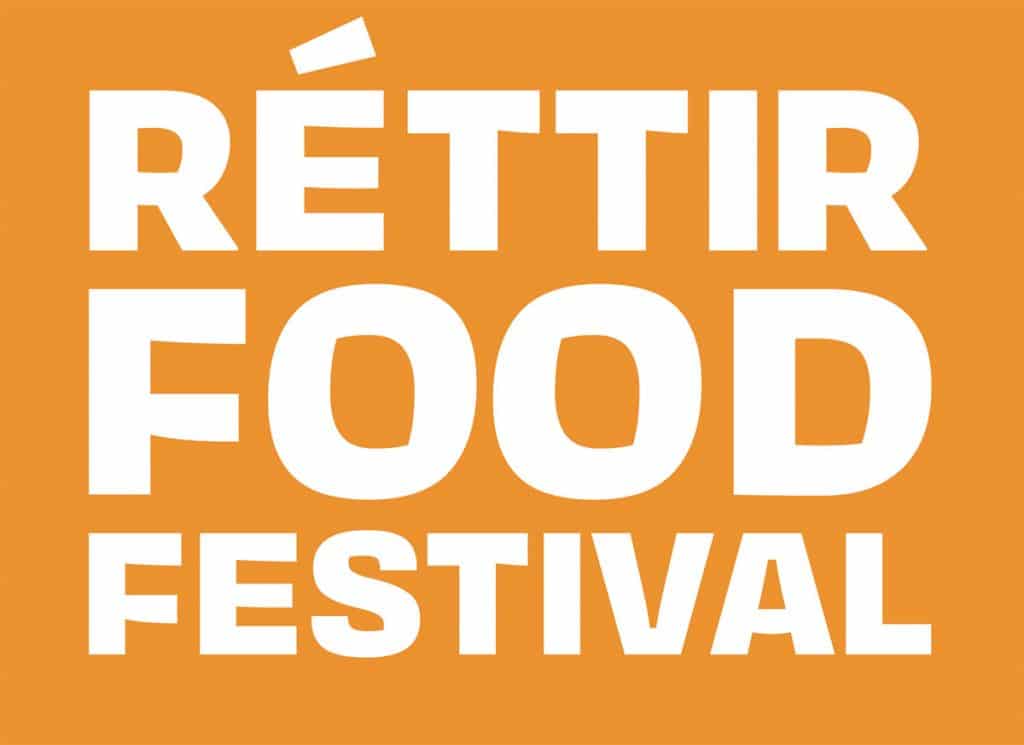 Réttir Food Festival - Logo merki