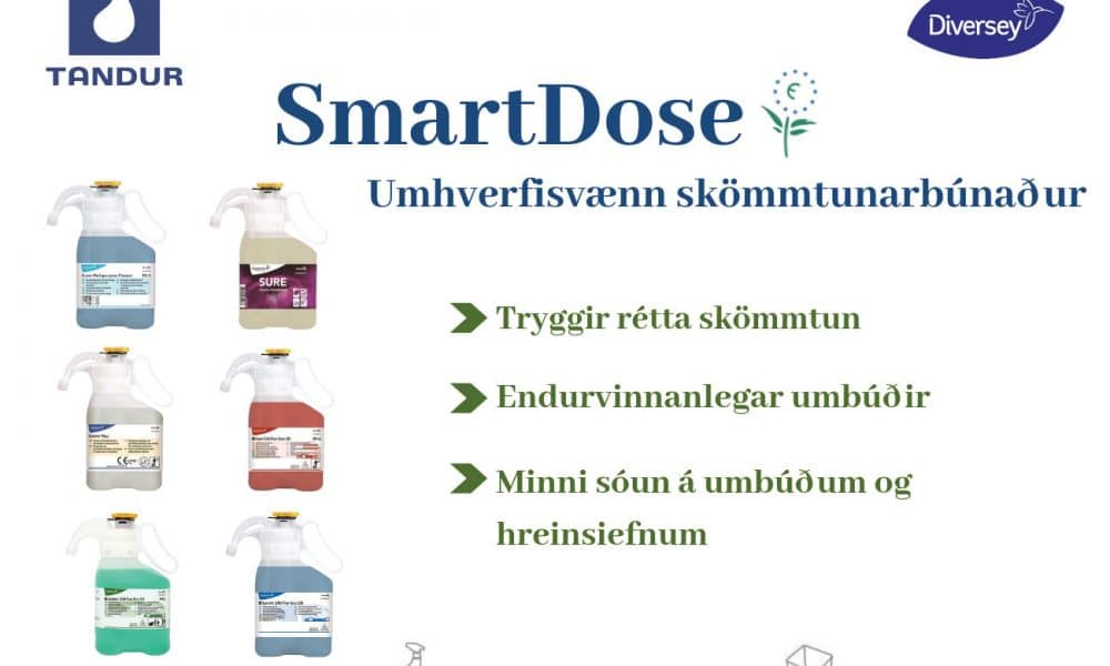 SmartDose - Umhverfisvænn skömmmtunarbúnaður