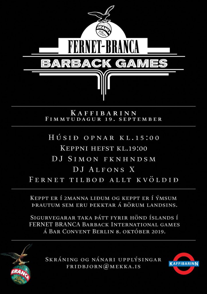 Fernet Branca Barback games