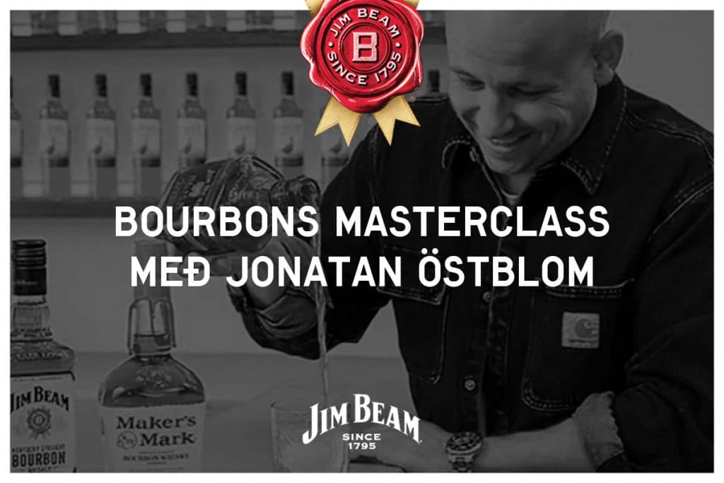 Jonatan Östblom með áhugavert Bourbons námskeið