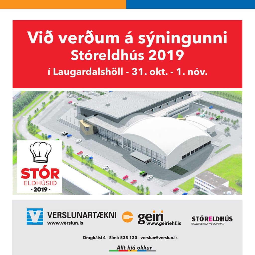 Verslunartækni, Geiri ehf, Stóreldhús ehf - Sýningin Stóreldhúsið 2019