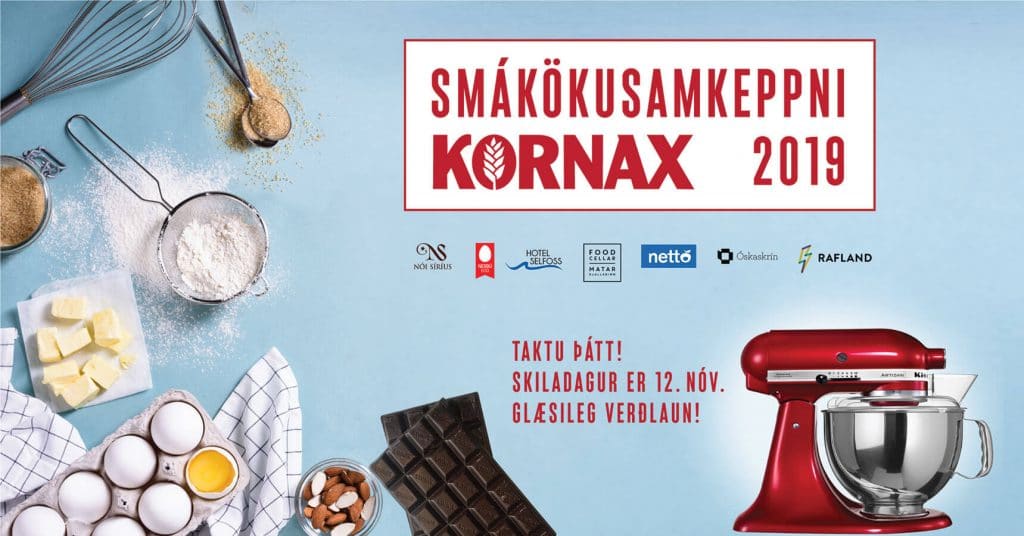 Smákökusamkeppni KORNAX 2019