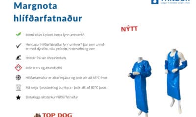 hlífðarfatnaðurinn frá Top Dog