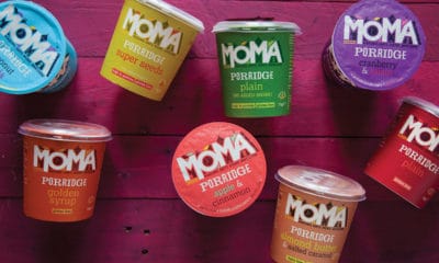 Hafragrauts „pottana“ frá MOMA. Moma er skammstöfun á slagorði fyrirtækisins sem er Making Oats More Awesome