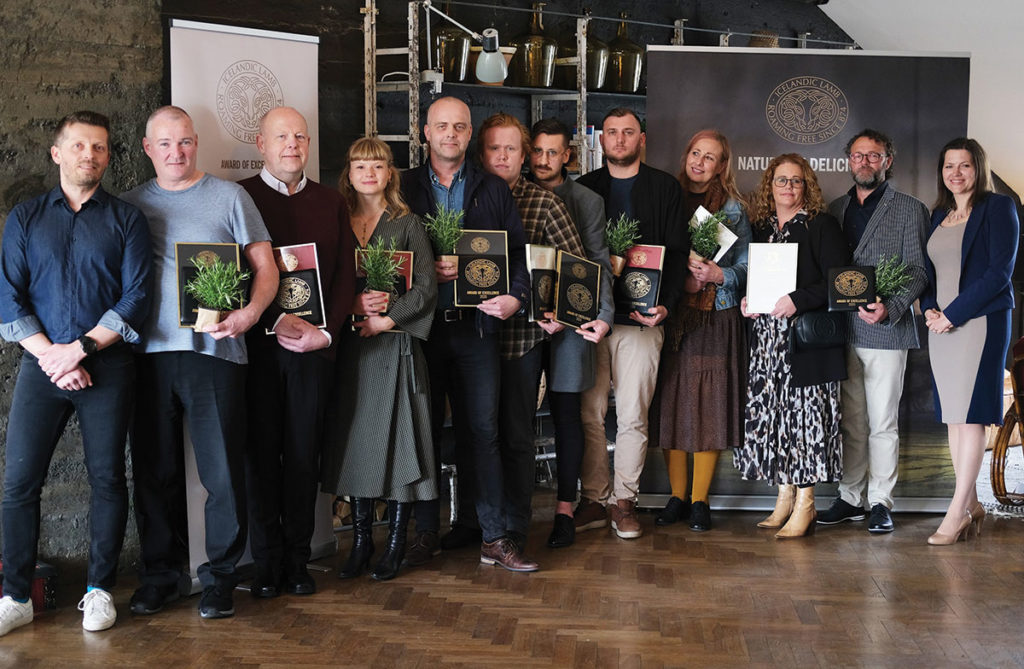 Award of Excellence viðurkenningar Icelandic Lamb voru veittar í fjórða sinn í dag