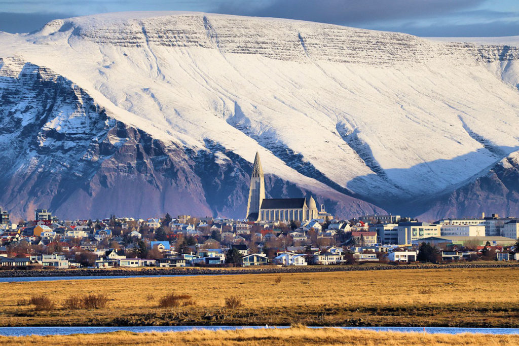 Ísland - Reykjavík - Hallgrímskirkja