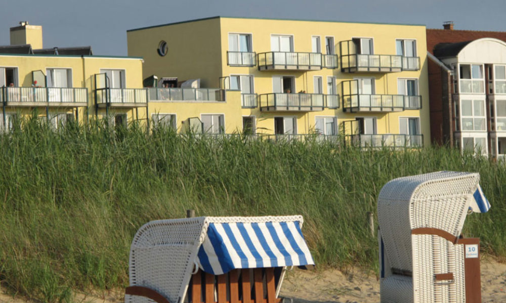 Beachhotel Sahlenburg í Cuxhaven í Þýskalandi