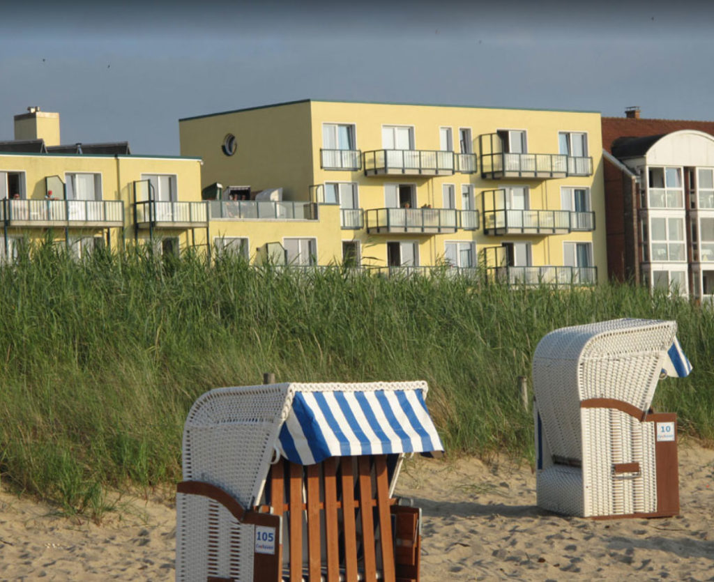 Beachhotel Sahlenburg í Cuxhaven í Þýskalandi