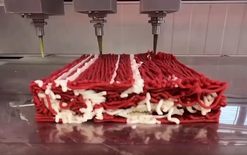 3D prentuð vegan steik