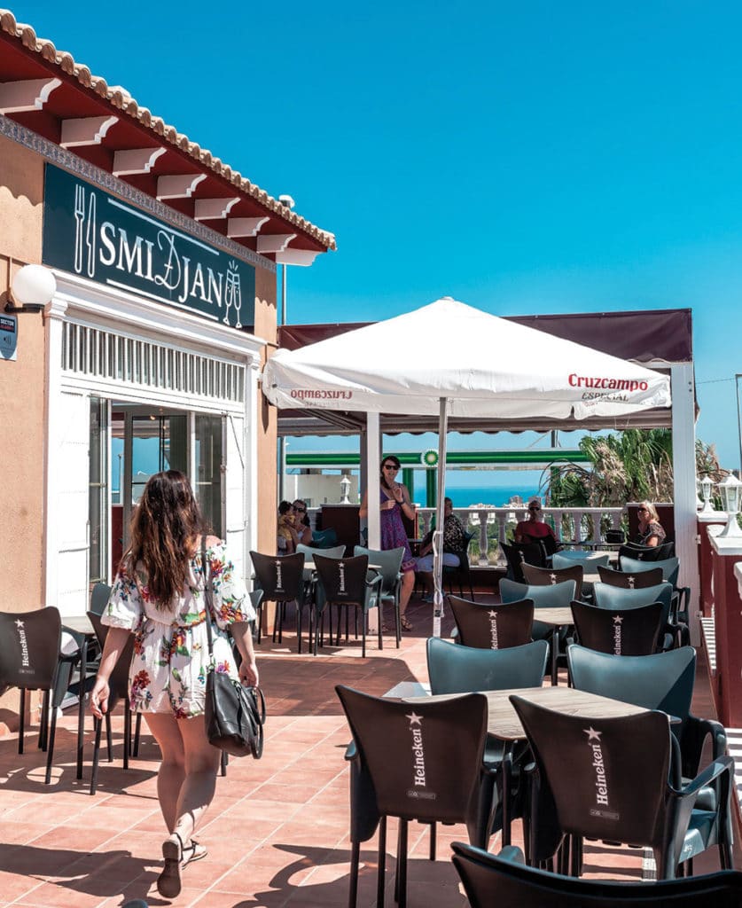 Smiðjan - SkyBar í bænum Torrevieja á Spáni