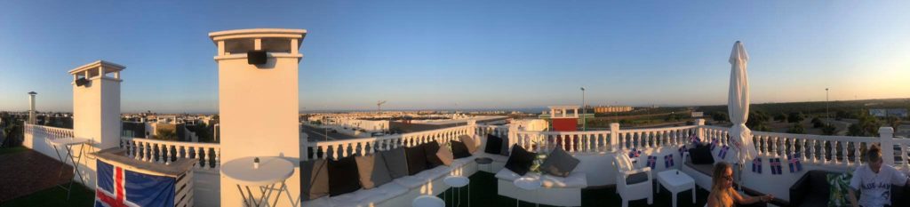 Smiðjan - SkyBar í bænum Torrevieja á Spáni