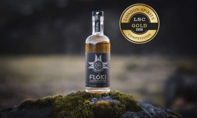 Flóki Single Malt Whisky frá Eimverk Distillery vann gullverðlaun í London Spirits Competition 2020 - Íslenskt viskí vinnur til gullverðlauna í London