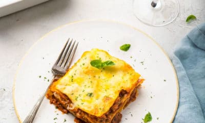 Lúxus lasagna með parmesan bechamel sósu