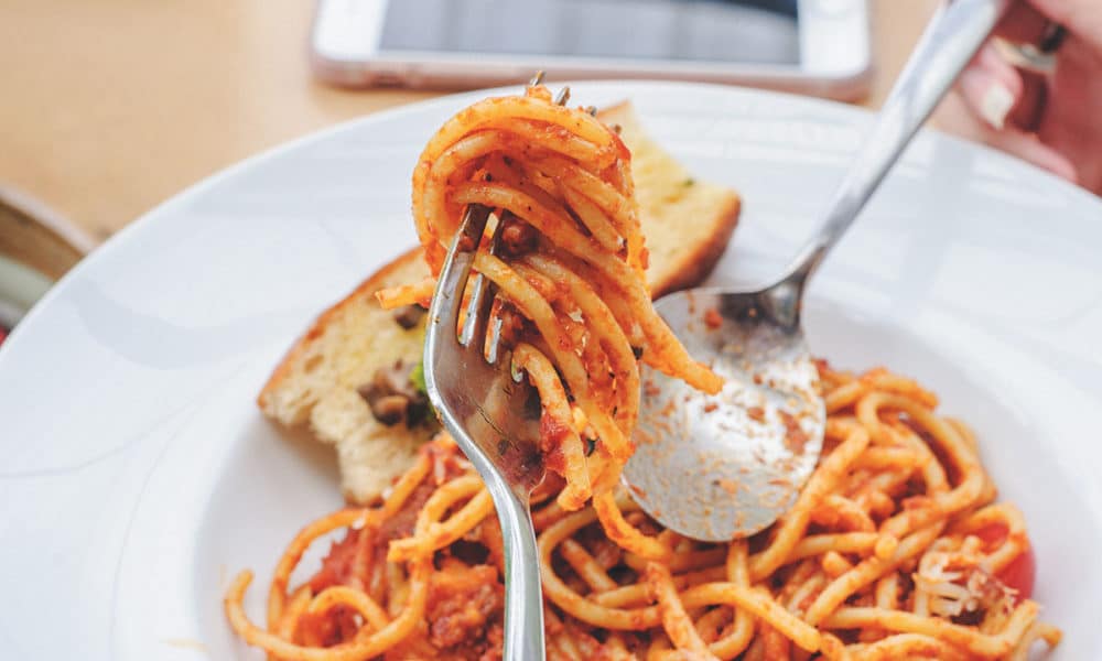 Spaghetti - Ekran