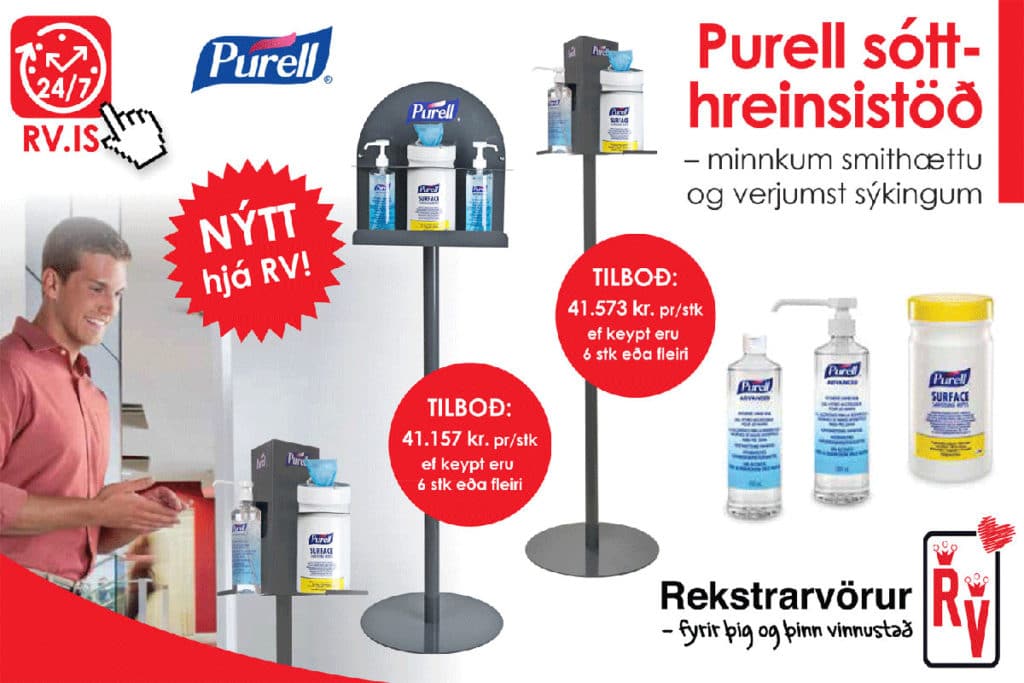 Purell sótthreinsistöð