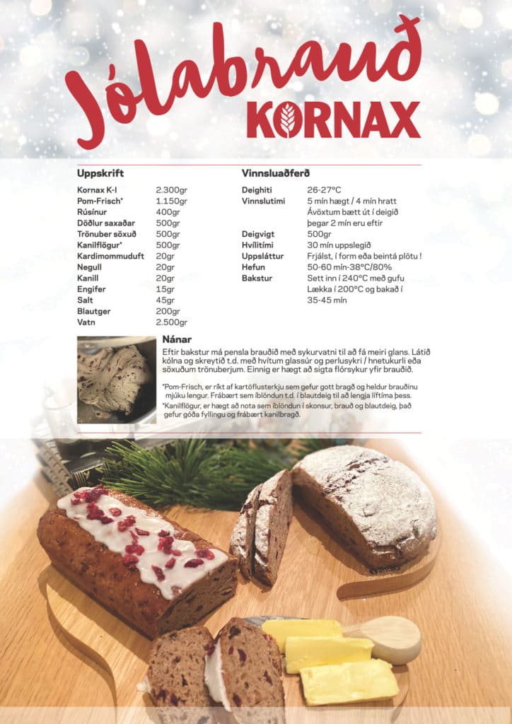 Jólabrauð Kornax