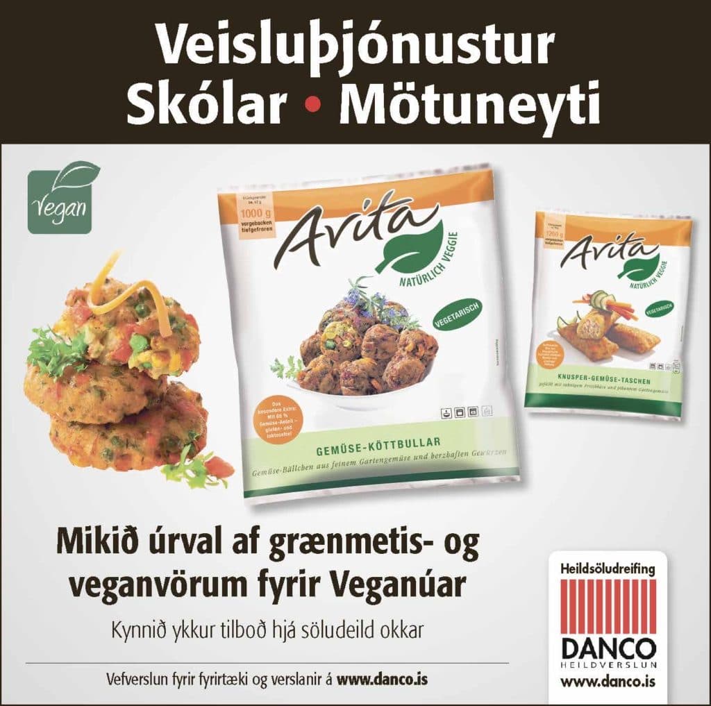 Mikið úrval af grænmetis- og veganvörum fyrir Veganúar