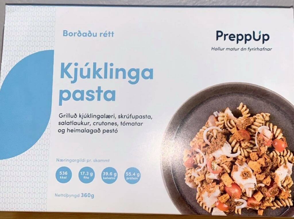 Listería í kjúklingapasta