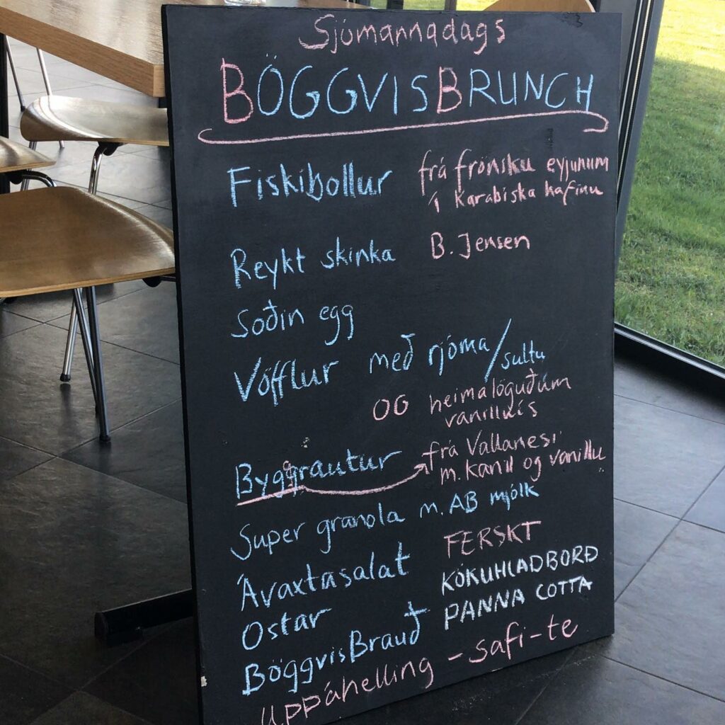 Böggvisbrauð á Dalvík