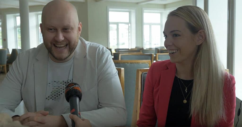 Bjarni Rúnar Bequette og Halldóra Guðjónsdóttir