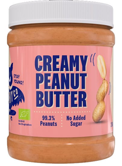 Hnetursmjör - Peanut Butter Crunchy og Peanut Butter Creamy frá ECO Healthy Co