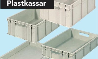 Plastkassar fyrir matvæli