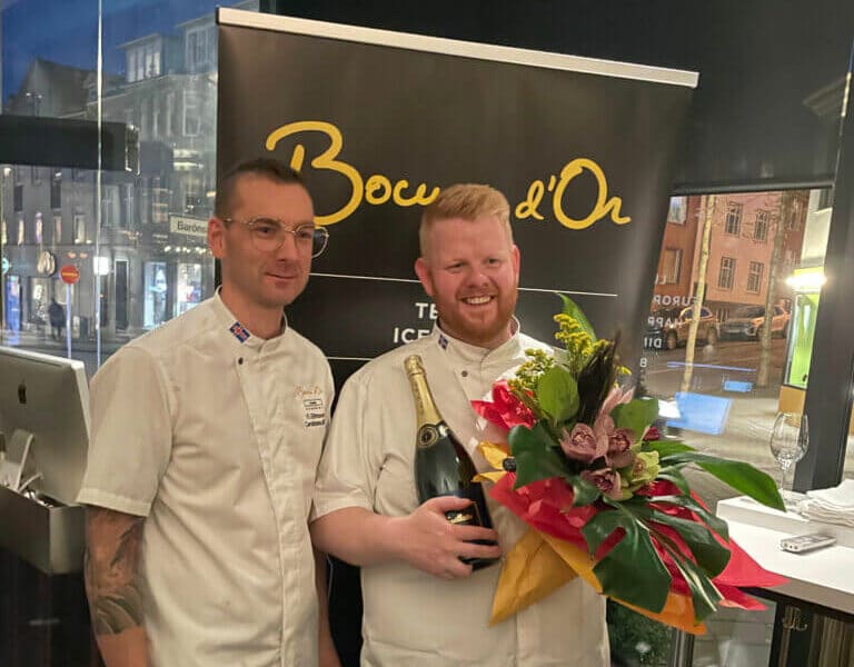 Friðgeir Ingi Eiríksson Bocuse d‘Or kandídat 2007 og Sigurjón Bragi Geirsson Bocuse d‘Or kandídat 2022