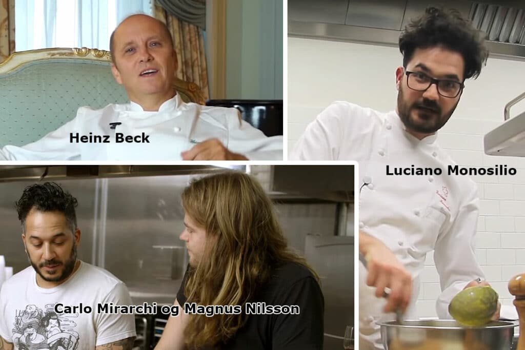 Carbonara - Magnus Nilsson, Carlo Mirarchi, Heinz Beck, Luciano Monosilio