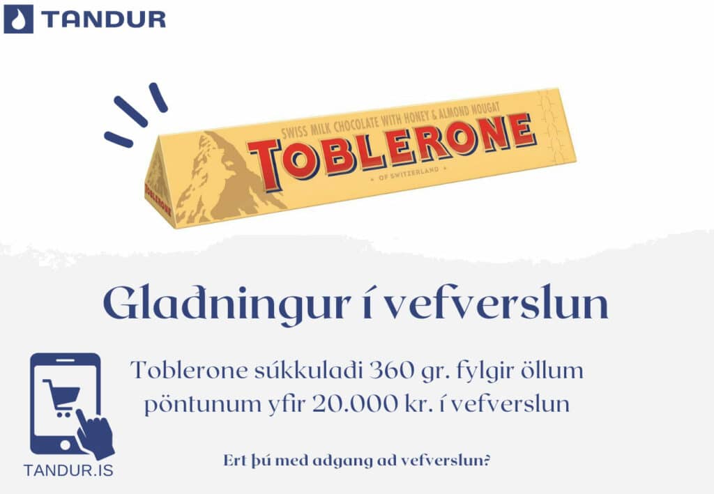 Glaðningur í vefverslun Tandurs