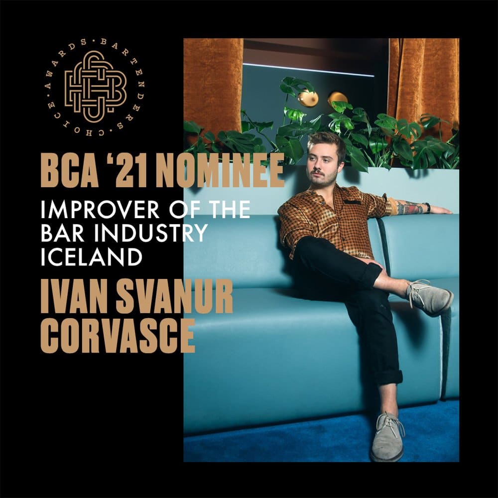 Bartender Choice Awards (BCA) 2022 - NOMINEES ICELAND