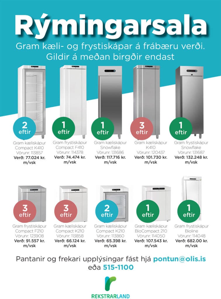 Rýmingarsala - Rekstrarland