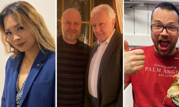 Instagram vikunnar - Kjartan þakkar Alain Ducasse fyrir hvetjandi spjall og góð orð