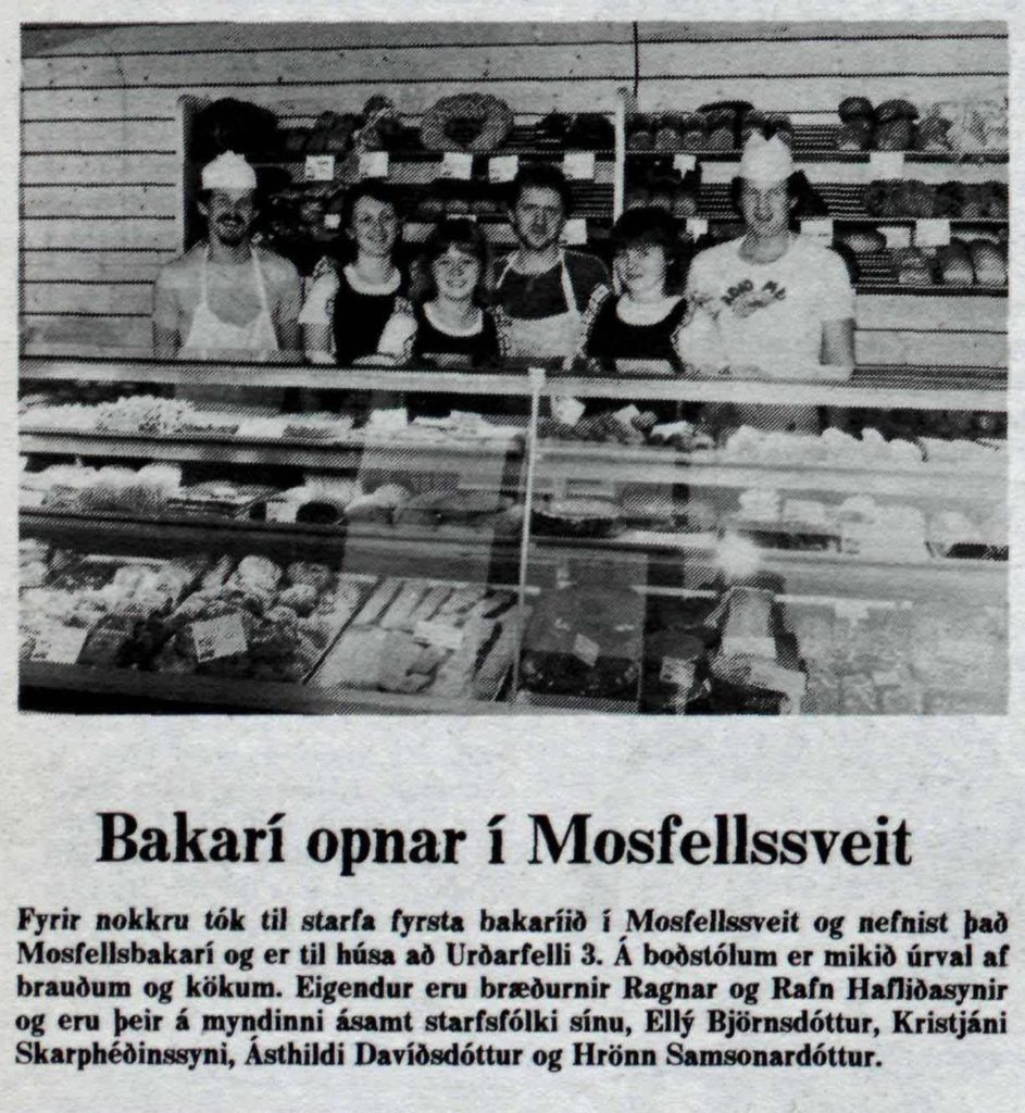 Mosfellsbakarí 40 ára