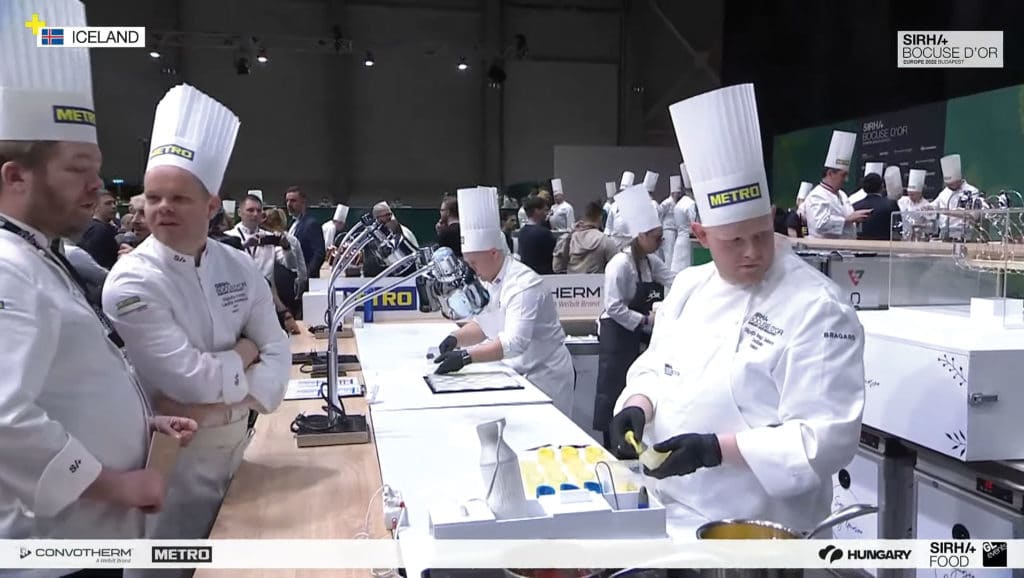 Bocuse d‘Or Europe 2022 - Sigurjón Bragi