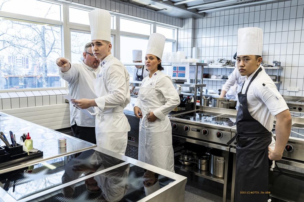 Norræna nemakeppnin 2022 - Nordic Waiters and Chefs aprentis competition