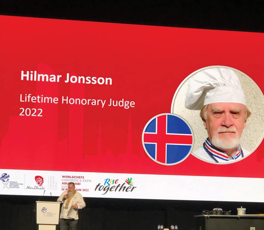 Heimsþing WORLDCHEFS í Abu Dhabi 2022 - Árni Þór Arnórsson