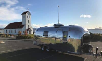 Glæsilegur Airstream TradeWind LandYacht 1967 Model 24 til sölu - Matarvagn