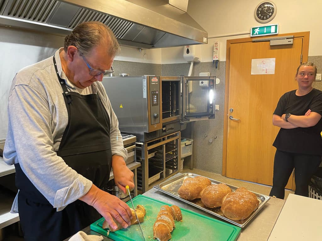 Laxá í Kjós með nýjan Rational ofn frá Bako Ísberg