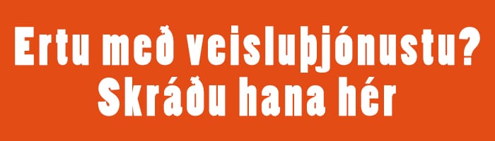 Veisluþjónusta - Banner