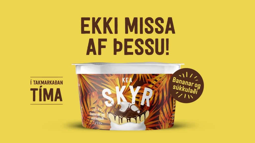 KEA skyr eins og þú hefur aldrei séð það áður